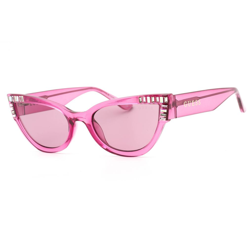 Guess purple resin sunglasses
